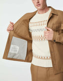 Jacheta L.B.M 1911, Untreated Overshirt, Wool, Brown