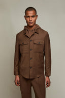 Jacheta L.B.M 1911, Overshirt in a dark brown