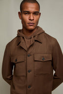 Jacheta L.B.M 1911, Overshirt in a dark brown