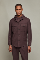 Jacheta L.B.M 1911, Overshirt in Burgundy