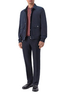 Pantaloni CORNELIANI, technical fabric joggers, Negru