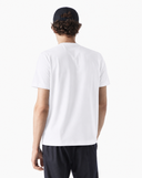 Tricou CORNELIANI,  cotton pique polo shirt with print on chest, White