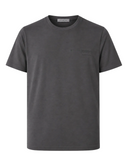 Tricou CORNELIANI,  cotton pique polo shirt with print on chest, Grey