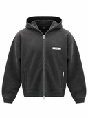 Hanorac REPRESENT, Faded effect logo patch - Negru