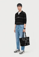 Jeans OFF WHITE Half Arrow Relaxed Tapered – Albastru deschis