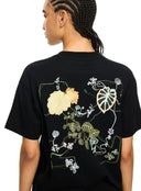 Tricou OFF WHITE, Arrow Leaves T-Shirt, Negru