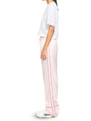Trcicou OFF WHITE, Bookish Glowing Flower Crop T-shirt