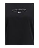 Tricou OFF WHITE, White T-shirt with Statement print, Negru