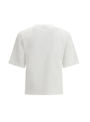 Tricou OFF WHITE, White T-shirt with Statement print, Alb