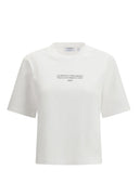 Tricou OFF WHITE, White T-shirt with Statement print, Alb