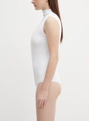 Body OFF WHITE, Cotton bodysuit Off Stamp
