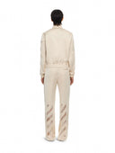Pantaloni OFF WHITE, Diagonals Lace Satin Track Pants
