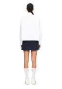 CAMASA OFF WHITE, Popeline Long-Sleeved Shirt, Alb