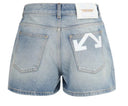 Pantaloni scurti OFF WHITE, doll denim shorts