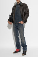 Jacheta Golden Goose, NAVY BLUE Denim shirt