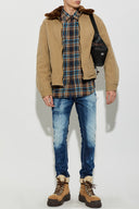 Jeans DSQUARED2 Skater Slim Fit – Albastru