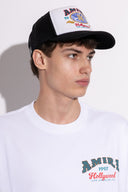 Sapca AMIRI, Baseball cap, Colorful Logo, Alb Negru