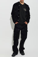 Tricou AMIRI, with white logo, Negru