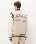 Cardigan OFF WHITE alpaca wool - Beige