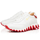 Sneakers Christian Louboutin,  Casual Style Studded Leather, White 3200517WH43