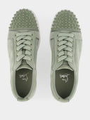 Sneakers Christian Louboutin, Spikes Design, Haiiro Green