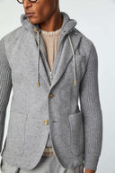 Jacheta L.B.M 1911, Ivan Blazer Design, Wool, Grey