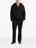 Hanorac DOLCE & GABBANA,  cotton hooded sweatshirt, Negru