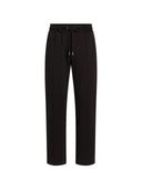Pantaloni DOLCE & GABBANA, jersey jogging trousers, Negru