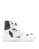 Sneakers OFF WHITE,High-top leather sneakers