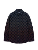 Cămașă din denim OFF-WHITE Arrow Monogram Jacquard
