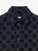 Cămașă din denim OFF-WHITE Arrow Monogram Jacquard