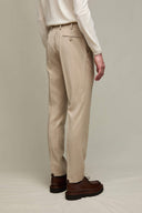 Costum L.B.M 1911, JAMES pinstripe suit, Bej
