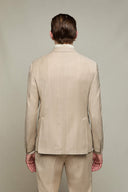 Costum L.B.M 1911, JAMES pinstripe suit, Bej