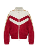 Jacheta bomber DSQUARED2 Chevron Panel – Rosu