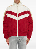 Jacheta bomber DSQUARED2 Chevron Panel – Rosu