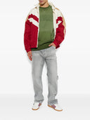 Jacheta bomber DSQUARED2 Chevron Panel – Rosu