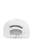 Sapca DSQUARED2, Red ICONique Baseball Cap, Alb