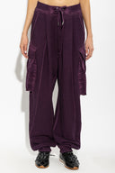Pantaloni DSQUARED2, Buzunare atasate, Mov