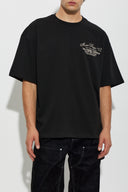 Tricou AMIRI, with white logo, Negru