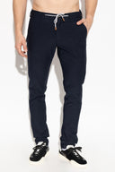 Pantaloni ELEVENTY, Tapered leg trousers, Bleumarin