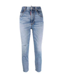 Jeans  DSQUARED2, Twiggy Light Was High Waist Cropped