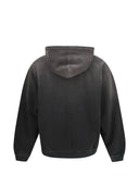 Hanorac REPRESENT, Faded effect logo patch - Negru