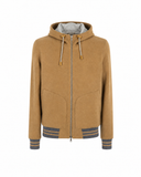 Jacheta L.B.M 1911, Zip Detail, Wool, Camel