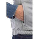 Vesta L.B.M 1911, Lightweight Wool Gilet, Grey