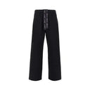 Pantaloni JACQUEMUS Le Jogging Rond Carré – Negru