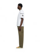 Tricou OFF WHITE, Swimming Logo Skate T-Shirt, Alb