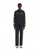 Hanorac OFF WHITE, Bacco Arrow Skate Hoodie, Negru
