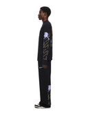 Pantaloni OFF WHITE, Archigeography Arrow Sweatpants, Negru