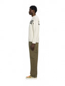 Pulover OFF WHITE Bookish Shared Knit Crewneck - Beige