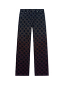 OFF-WHITE Arrow Monogram Degradé Jacquard Jeans